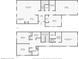 Floor plan showcasing layout of rooms, including bedrooms, bathrooms, kitchen, and Gathering room at 5565 Gelato Dr, Orlando, FL 32829