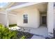 Home front porch with a view of the front door at 640 Trotters Dr, Eagle Lake, FL 33839