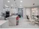Bright and open kitchen with a large island, modern lighting, and sleek stainless steel appliances at 6607 Whispering Pines Rd, Orlando, FL 32824