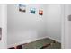 Cozy yoga space with colorful accent rugs, yoga mats, and beach-themed wall art at 8944 Sugar Palm Rd, Kissimmee, FL 34747
