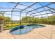 Backyard with private pool and a green lawn at 9254 Reymont St, Orlando, FL 32827