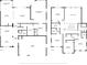 Detailed floor plan showcasing the layout of both floors, including bedrooms, bathrooms, kitchen, and living spaces at 1638 Swallowtail Ln, Sanford, FL 32771