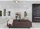 Bright living room featuring marble floors, recessed lights, and modern decor accents at 305 Sweetwater Club Cir, Longwood, FL 32779