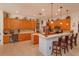 Spacious kitchen with breakfast bar, workstation, and pendant lighting at 11314 Ledgement Ln, Windermere, FL 34786