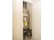 Utility closet showing a furnace and associated ductwork, essential for the home's heating system at 2260 Rapollo Dr, Kissimmee, FL 34741