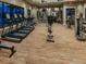Well-equipped gym with treadmills, weights, and other exercise machines for a complete workout at 2260 Rapollo Dr, Kissimmee, FL 34741