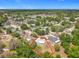 Aerial view outlining the property line of a home nestled in a lush green neighborhood at 2617 Greywall Ave, Ocoee, FL 34761