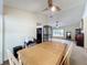 Open dining area, with a view of the living room and kitchen at 2617 Greywall Ave, Ocoee, FL 34761
