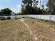 Spacious fenced backyard with potential for gardening and recreation space at 3020 Norlina St, Deltona, FL 32738