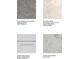 Samples of carpet, floor tile, cabinets, and countertop granite at 326 Wayland Dr, Haines City, FL 33844