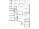 Detailed floor plan showcasing the layout of the house, including bedrooms, bathrooms, and living spaces at 4918 Oakway Dr, St Cloud, FL 34771