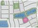Community map showcasing a mix of home sites, green spaces, ponds, and planned amenities at 5248 Stone Ridge Pl, St Cloud, FL 34771