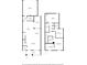 This home's floor plan includes a living room, kitchen, laundry, bedrooms, baths, and walk-in closets at 5892 Soter Ln, Windermere, FL 34786