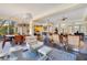 Bright and airy living space that transitions to a dining area, seamlessly combining style and functionality at 6082 Twin Lakes Dr, Oviedo, FL 32765