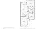 Detailed floor plan showcasing the layout with living room, dining room, kitchen, bedrooms, bathrooms, and foyer at 692 Seabrook Ct # 103, Altamonte Springs, FL 32714