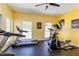 Bright workout room with treadmill and elliptical machine, offering residents a convenient fitness option at 692 Seabrook Ct # 103, Altamonte Springs, FL 32714