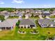 A single-story home with well-maintained backyard, screened-in patio, and neatly arranged landscaping at 8602 Se 133Rd Ln, Summerfield, FL 34491