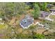 Aerial view of the home showcasing the surrounding landscape and neighborhood at 239 S Lake Cortez Dr, Apopka, FL 32703