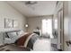 Relaxing bedroom with a modern feel with great light from the windows at 294 San Gabriel St, Winter Springs, FL 32708