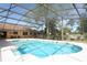 Beautiful screened-in pool, an excellent feature of the backyard at 1157 Duncan Dr, Winter Springs, FL 32708