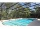 Sparkling, screened-in pool offering a refreshing oasis for relaxation and outdoor enjoyment at 1157 Duncan Dr, Winter Springs, FL 32708