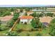 Stunning aerial view of the property and landscaping in a lovely neighborhood at 2107 Rickover Pl, Winter Garden, FL 34787