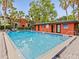 Inviting community pool perfect for relaxation and recreation at 2507 E Central Blvd # 21, Orlando, FL 32803