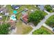 A scenic aerial view showcases the property's location and community surroundings at 2622 Jennifer Dr, Lakeland, FL 33810