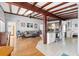 Open concept home features a kitchen, living room, and hardwood floors throughout at 3655 E Osceola Rd, Geneva, FL 32732