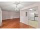 Open-concept living space with dining area that connects to a bright kitchen, creating a welcoming environment at 5258 Tunbridge Wells Ln # 4, Orlando, FL 32812
