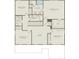 Floor plan highlighting the owner's suite, bedrooms, loft and laundry room on the second floor at 5511 Flame Vine Way, St Cloud, FL 34771