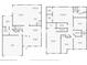 Detailed floor plan showcasing layout of rooms, dimensions, and space on each level of the home at 563 Copperdale Ave, Winter Garden, FL 34787