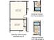 Detailed floor plan showing optional game room, bedroom, and shower configurations at 5646 Ficus Aurea St, Kissimmee, FL 34758