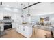 Modern kitchen featuring a granite island, stainless steel appliances, and ample counter space at 8143 Britt Dr, Orlando, FL 32822