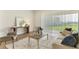 Bright and airy living room featuring neutral tones, modern decor, and large windows offering natural light at 13231 Panama Beach Ct, Orlando, FL 32827