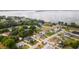 Beautiful aerial view of a lakeside neighborhood with mature trees and well-maintained homes at 1755 Waterview Dr, Leesburg, FL 34748