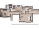 Detailed floor plan showcasing the second story layout of the home with multiple bedrooms at 1910 Glencoe Rd, Winter Park, FL 32789