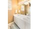 Bright bathroom with dual sinks and neutral flooring at 5201 Lake Marion Golf Resort # 5201, Kissimmee, FL 34759