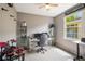 Bedroom with natural light, a ceiling fan, and gray walls at 5201 Lake Marion Golf Resort # 5201, Kissimmee, FL 34759