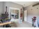 Bedroom with guitar and a closet with mirrored doors at 5201 Lake Marion Golf Resort # 5201, Kissimmee, FL 34759