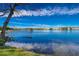 Scenic lake view with ducks swimming near a pier and gazebo, with condos in the background at 487 Oak Haven Dr # 487, Altamonte Springs, FL 32701