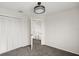 Bedroom with large closet and neutral carpet at 12557 Crayford Ave, Orlando, FL 32837