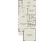 First floor plan with kitchen, cafe, gathering room, owner's suite, and two-car garage at 16147 Coastal Cove Ln, Clermont, FL 34714