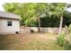 Well-kept backyard with a deck and privacy fence, perfect for outdoor activities at 2132 Majestic Woods Blvd, Apopka, FL 32712