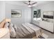 Serene bedroom featuring a cozy bed, natural light, and contemporary decor for a relaxing ambiance at 341 Kirkcaldy Dr, Winter Springs, FL 32708