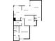 Detailed floor plan showcasing the layout of the living room, dining area, kitchen, bedrooms, and bathrooms at 341 Kirkcaldy Dr, Winter Springs, FL 32708