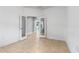 Office space with neutral colors, tile flooring, and glass paneled doors at 5144 Ravena E Ave, St Cloud, FL 34771