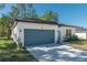 Charming single-story home featuring a well-manicured lawn and a convenient attached two-car garage at 7110 Sw 134Th St, Ocala, FL 34473