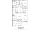 Detailed floor plan of a two-story home, showing the layout of rooms and dimensions, including a large primary bedroom at 920 Nola Dr, Ocoee, FL 34761