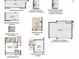 Floor plans showing kitchen, study, bedrooms, lanai, garage, and baths options for customization at 4716 Coral Harbour Rd, Kissimmee, FL 34758